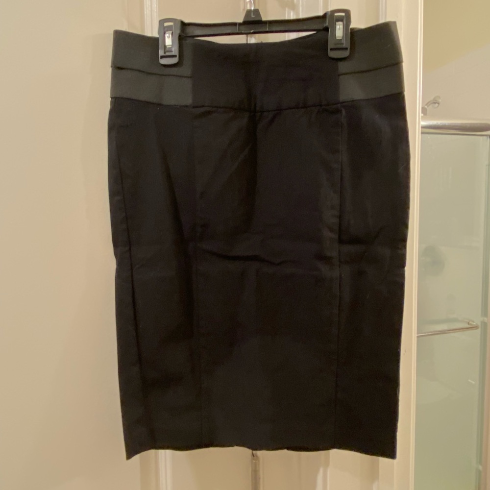 Junior’s Stoosh Pencil Skirt; Size Medium; Black